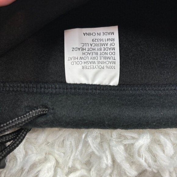 Hot Headz 6-IN-1 Fleece Hood Black Hat Animal Print One Size Fits All NWT - Picture 9 of 10